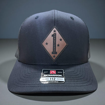 1st Marine Division Patch Hat