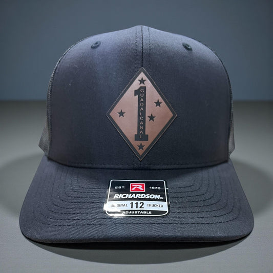 1st Marine Division Patch Hat