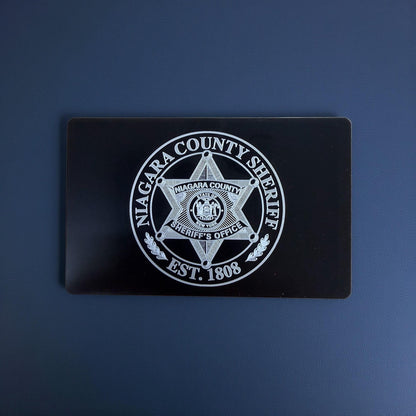 SFST Metal Reference Cards for Law Enforcement | Standardized Field Sobriety Testing Cards | Finger to Nose | Walk & Turn | One Leg Stand